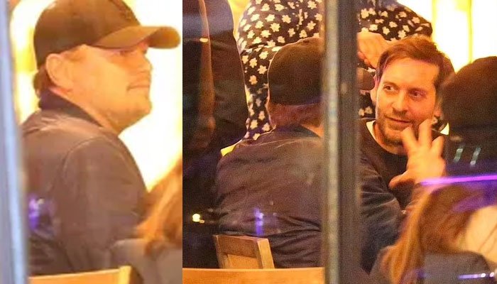 Leonardo DiCaprio, Tobey Maguire reunite for night of fun in California