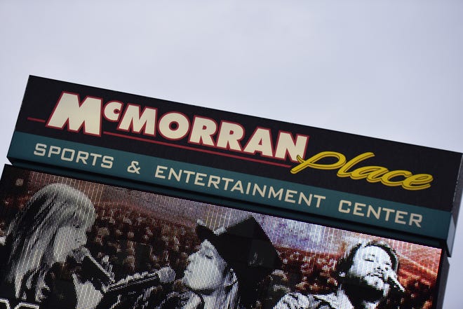 McMorran Place Sports & Entertainment Center on Huron Ave in downtown Port Huron on Wednesday, March 23, 2022. The million dollar revamped plaza and its new features will open to festivities by early summer.