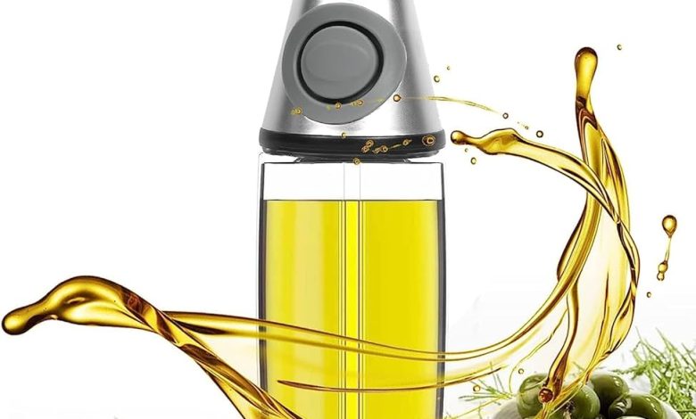 bottling olive oil