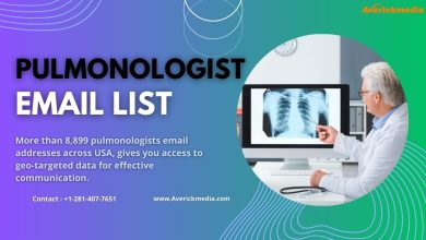 Pulmonologist Email List