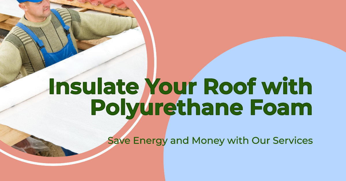Roof insulation with polyurethane foam