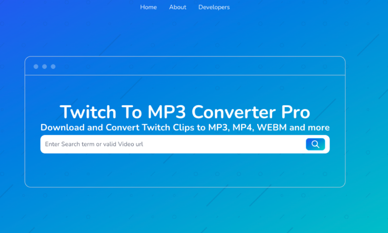 How to Convert Twitch to MP3 Moment